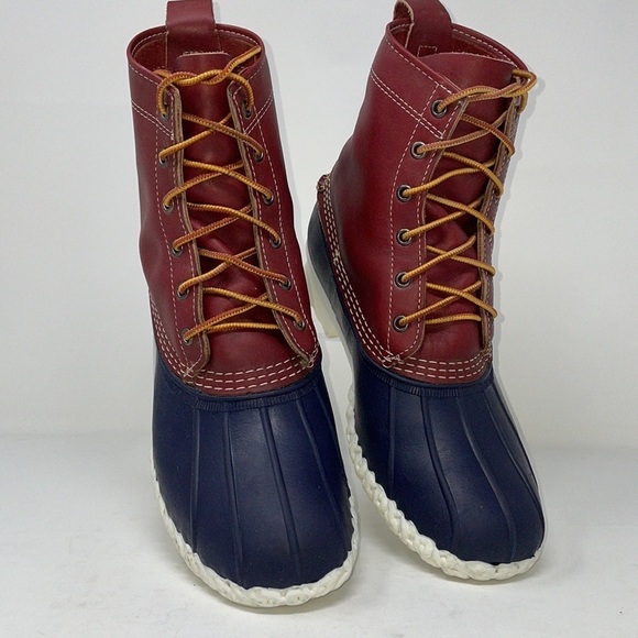 MADE IN USA ?? Men\'s Small Batch L.L.Bean 8” Duck Boots SZ9 (Women’s 10.5) main image 7